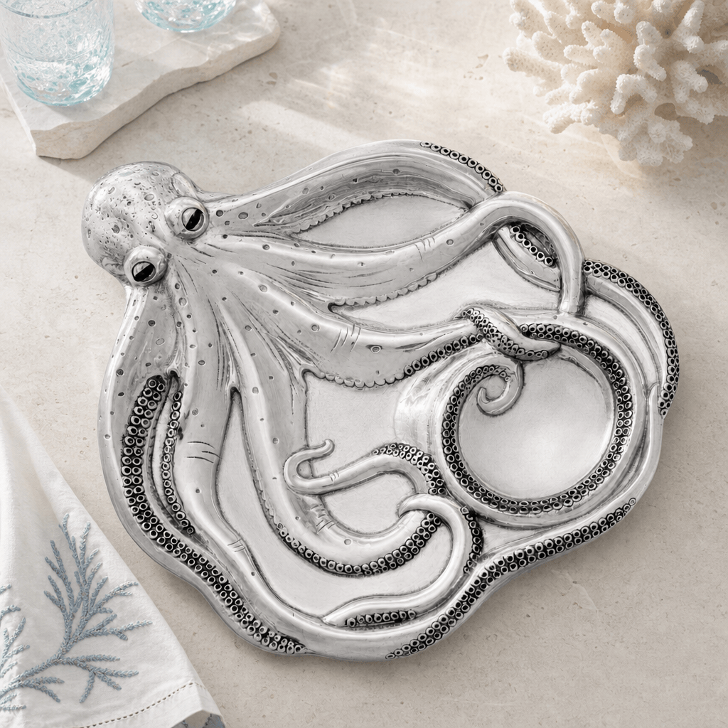 Arthur Court Sea and Shore Octopus Chip and Dip