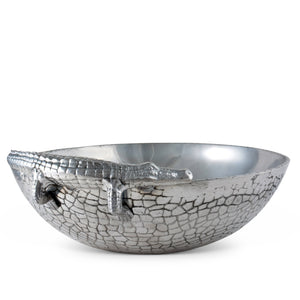 Arthur Court Alligator Alligator Figural 12 Bowl