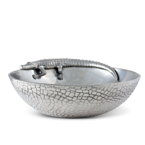 Arthur Court Alligator Alligator Figural 12 Bowl
