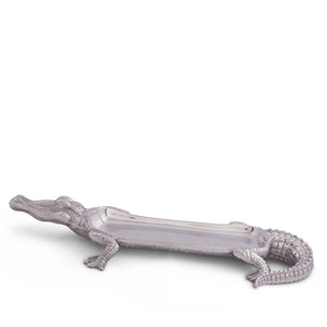 Arthur Court Alligator Alligator Tray Figural