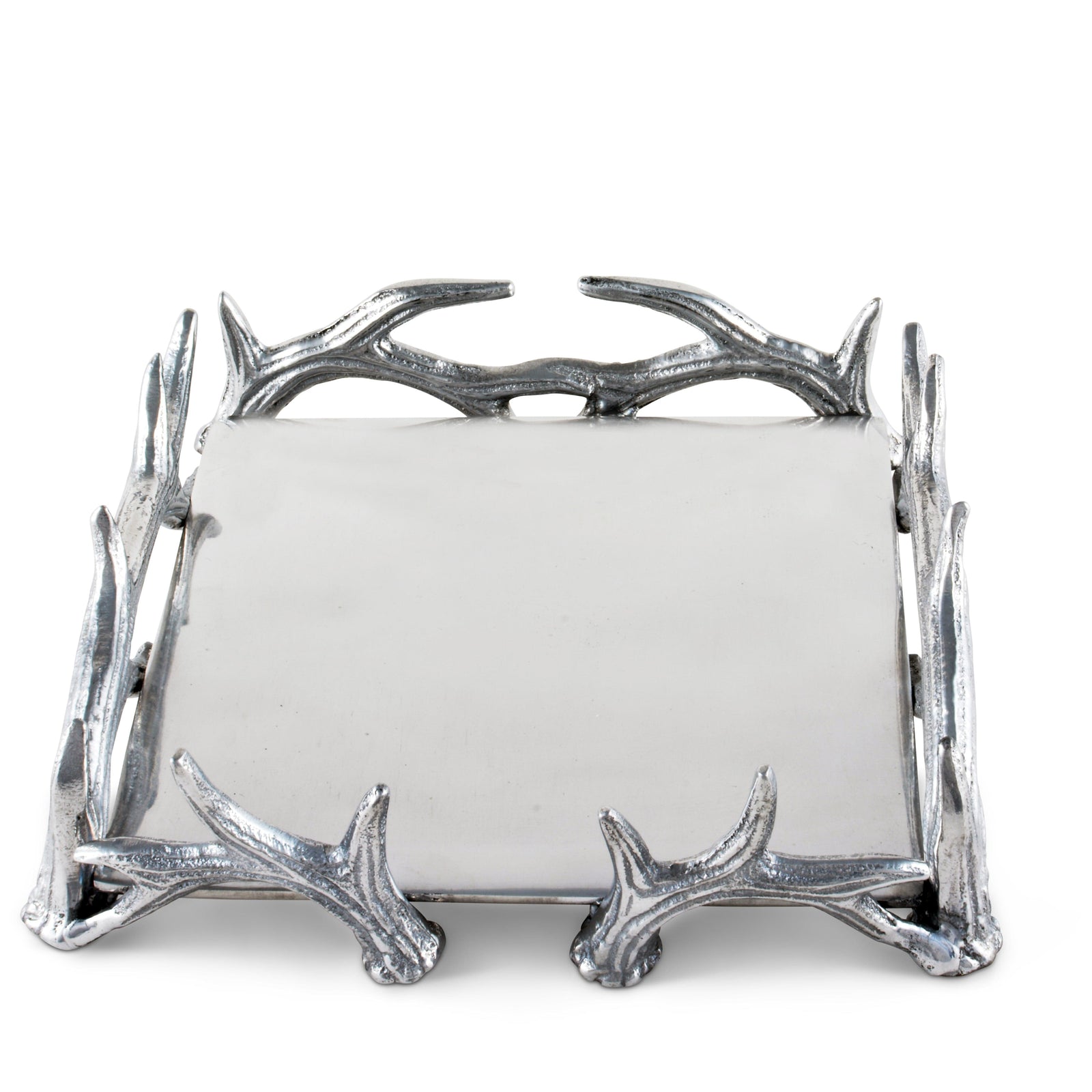 Arthur Court Antler Antler Luncheon Napkin Box