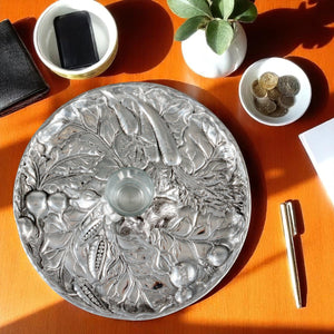 Arthur Court Bunny Rabbit Garden Tidbit Tray