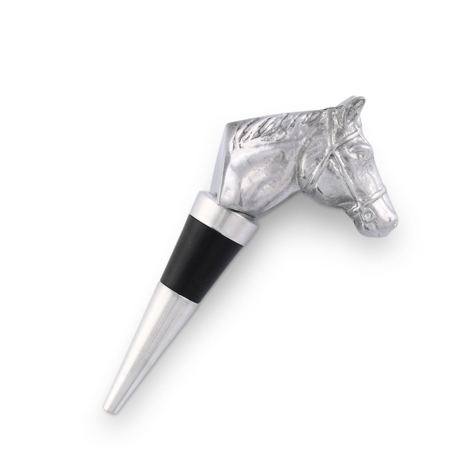 Arthur Court Equestrian Bottle Stopper - Horse Head