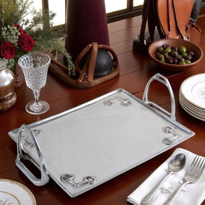 Arthur Court Equestrian Equestrian Stirrup Tray - Large