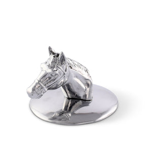 Arthur Court Equestrian Napkin Weight -Horse Head