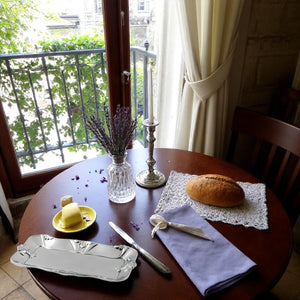 Arthur Court Fleur De Lis Fleur-De-Lis Bread Tray 6x12