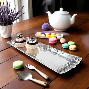 Arthur Court Fleur De Lis Fleur-De-Lis Oblong Tray