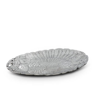 Arthur Court Game Birds Turkey Oval Platter