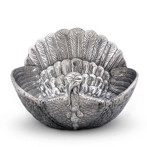 Arthur Court Game Birds Turkey Salad Serving Bowl