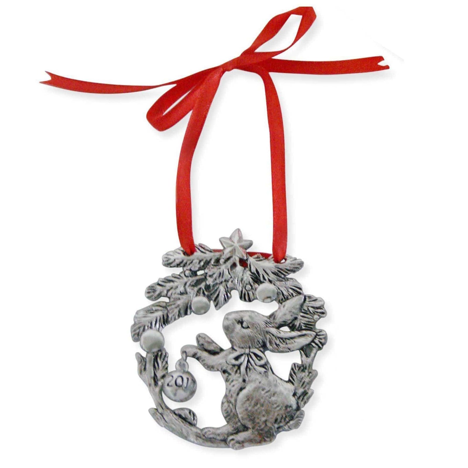 Arthur Court Holidays 2017 Bunny Wishing Star Ornament Bunny Annual Christmas Ornament
