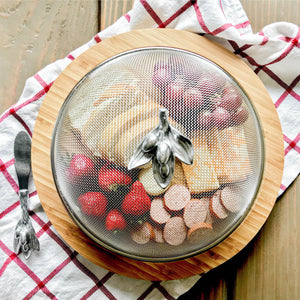 Arthur Court Olive Grove Olive 3 Piece Picnic Cheese Board / Spreader