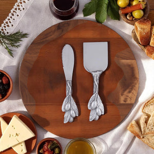 Arthur Court Olive Grove Olive Cheese Tool Set