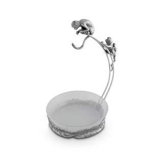Arthur Court Safari Monkey Banana Holder with Bowl