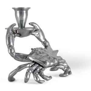 Arthur Court Sea and Shore Crab Taper Candle Holders