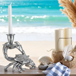 Arthur Court Sea and Shore Crab Taper Candle Holders