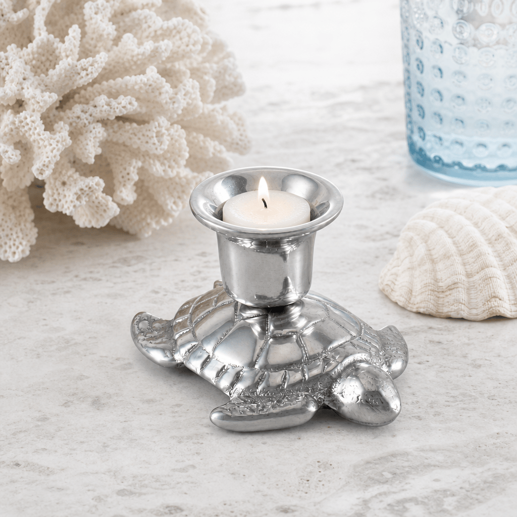 Arthur Court Sea and Shore Turtle candle holders