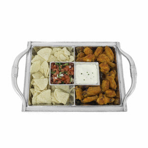 Arthur Court Western Frontier Longhorn Entertainment Tray