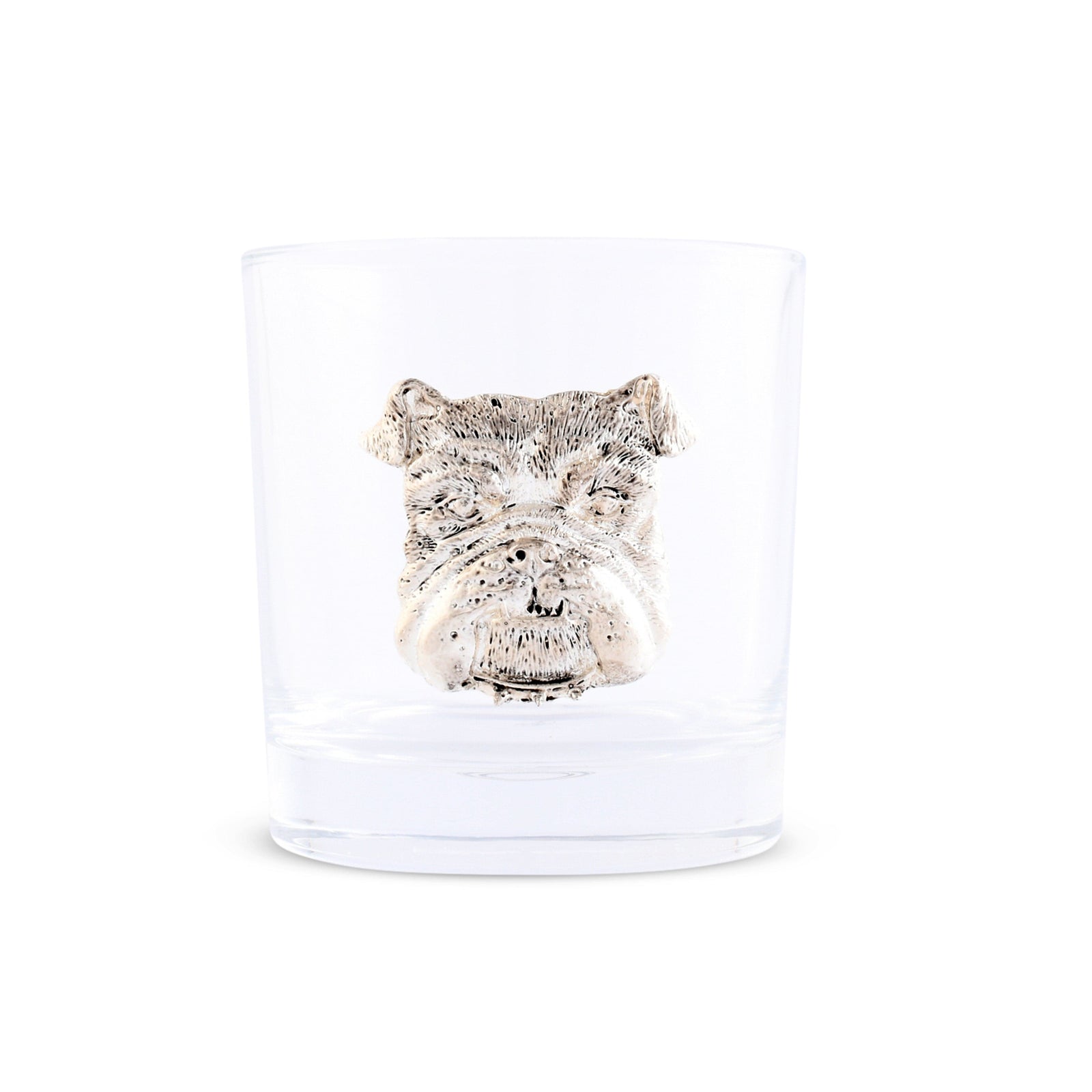 Arthur Court Wood Bowls / Boards Bulldog Bar Glasses Set of 4