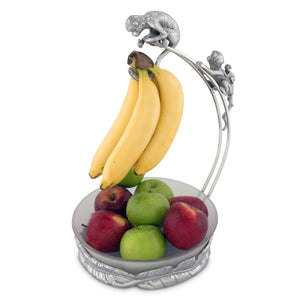 Arthur Court Safari Monkey Banana Holder with Bowl