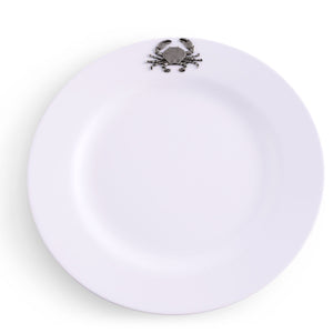 Arthur Court Sea and Shore Crab Melamine Lunch Plates - Set of 4