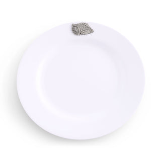 Arthur Court Sea and Shore Sea Shell Melamine Lunch Plates - Set of 4