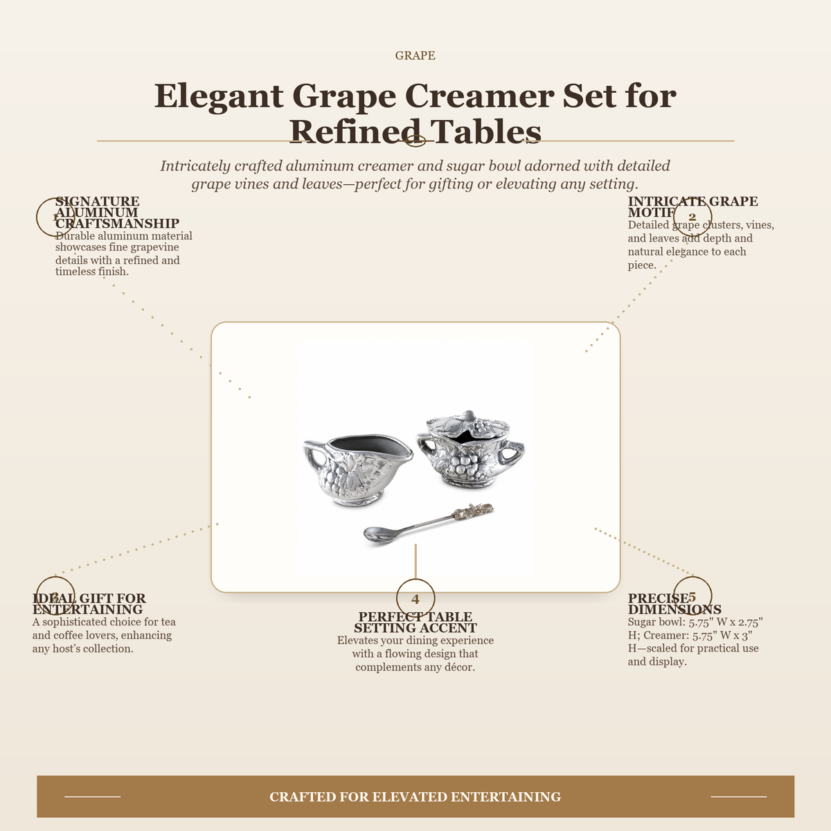 Grape Creamer Set 11