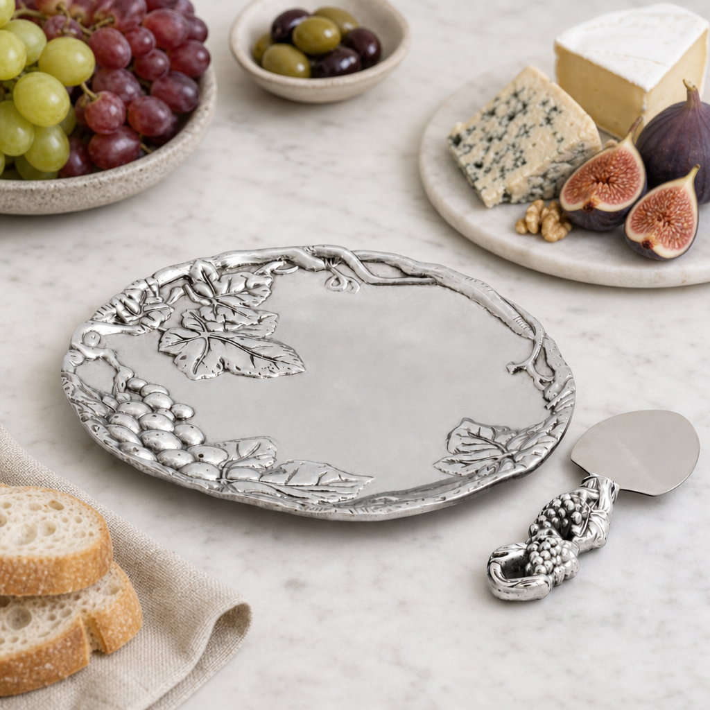 Grape Plate with Server 5