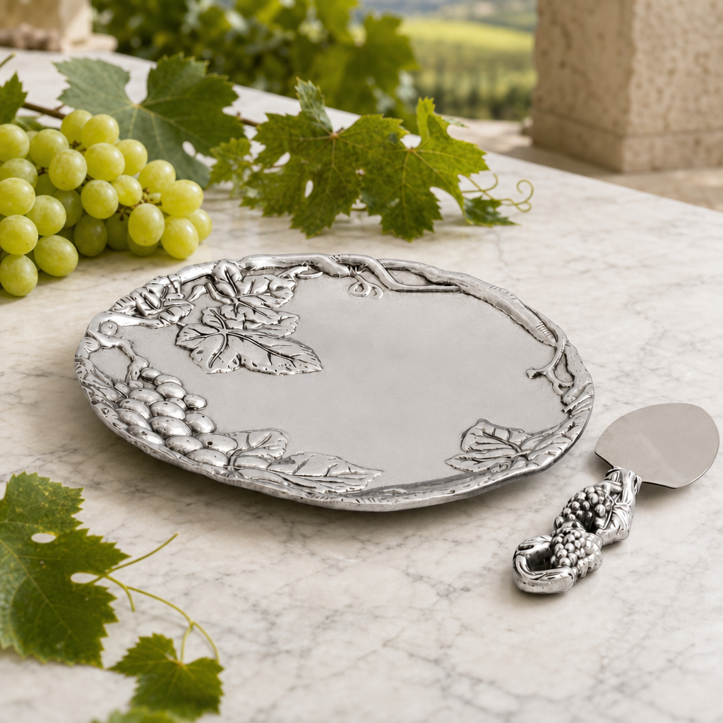 Grape Plate with Server 3