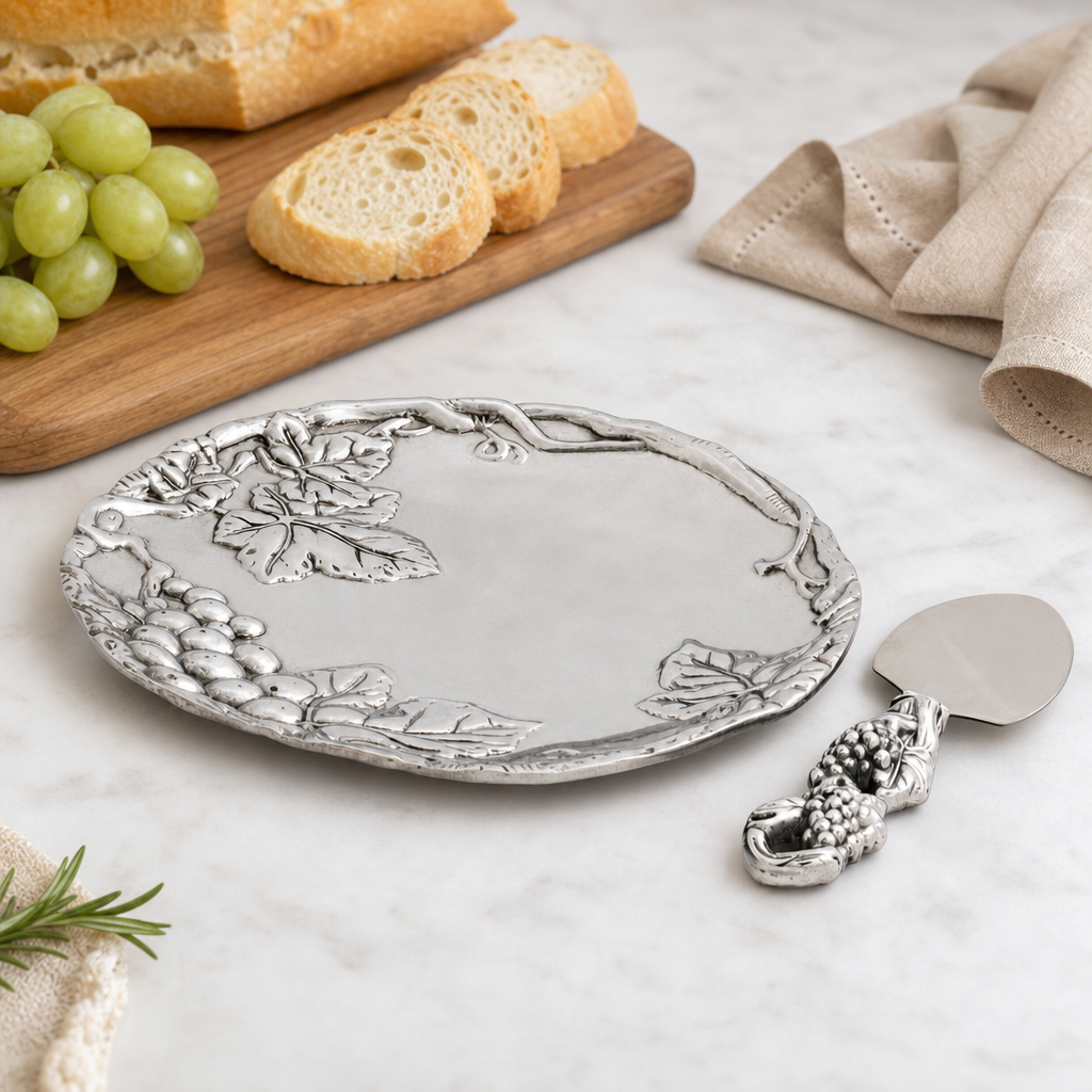 Grape Plate with Server 7