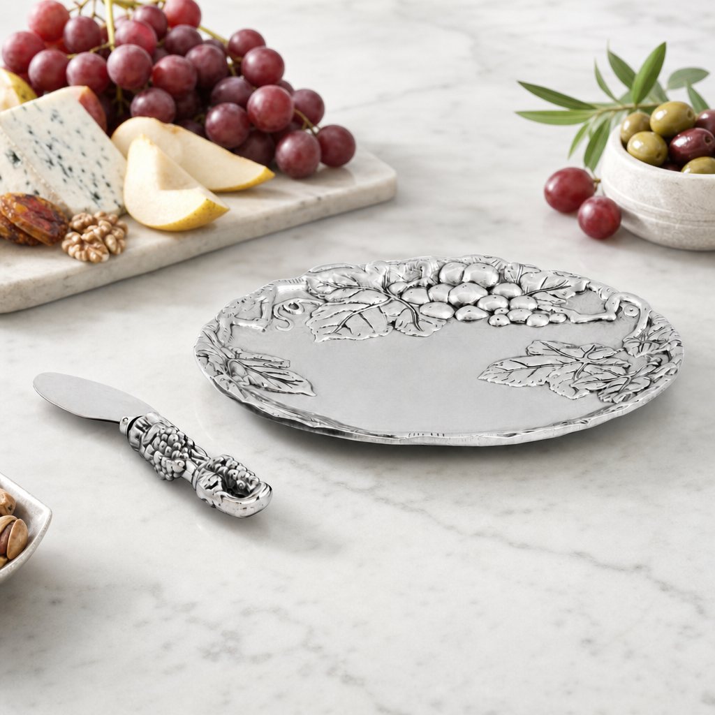Grape Plate with Server 6