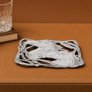 Horse with Wheat Trivet 4