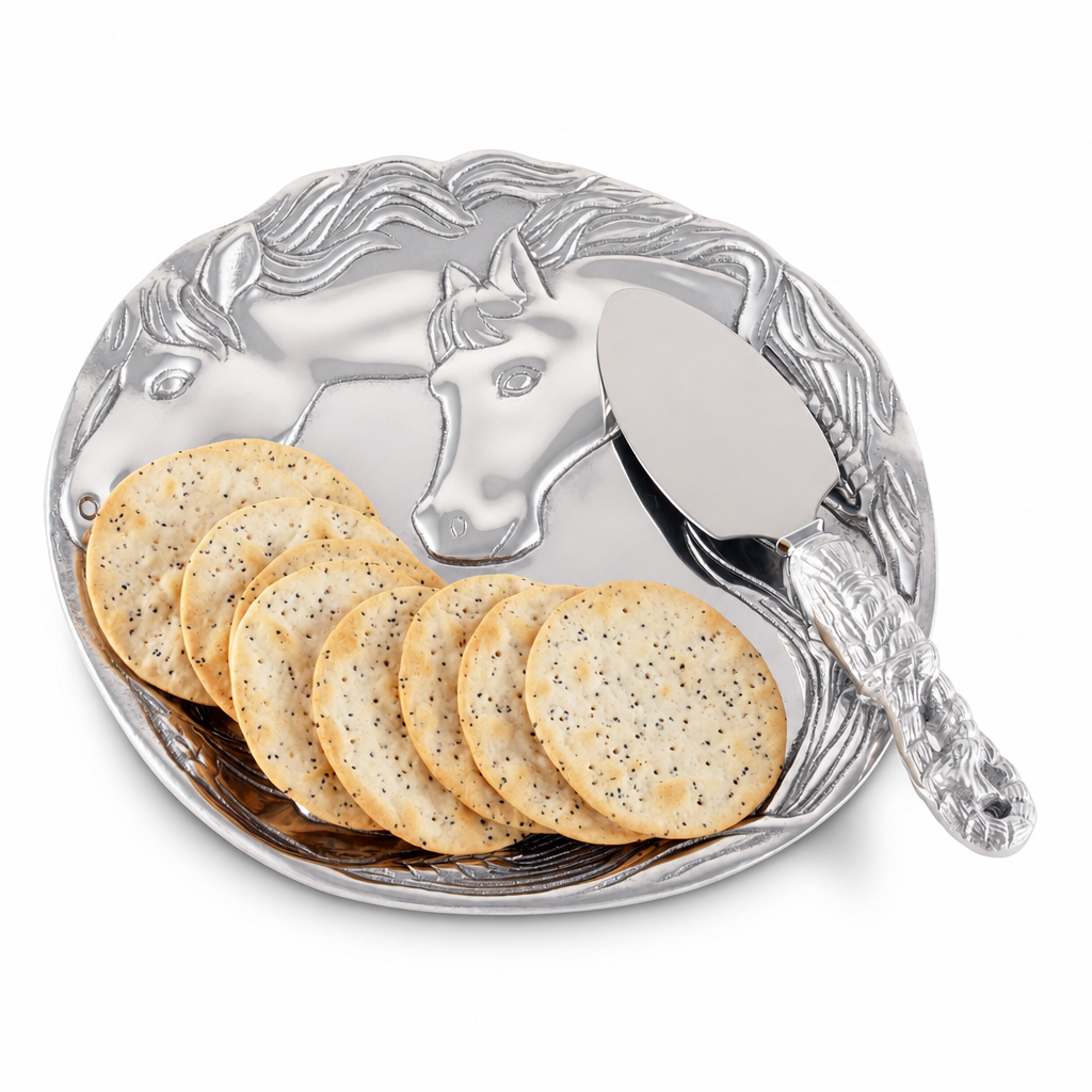 Horse Plate with Server 1