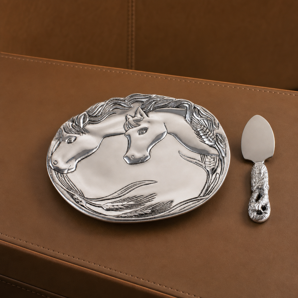 Horse Plate with Server 4