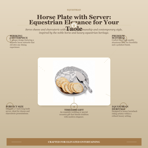 Horse Plate with Server 11