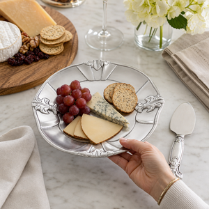 Fleur-De-Lis Plate with Server 4