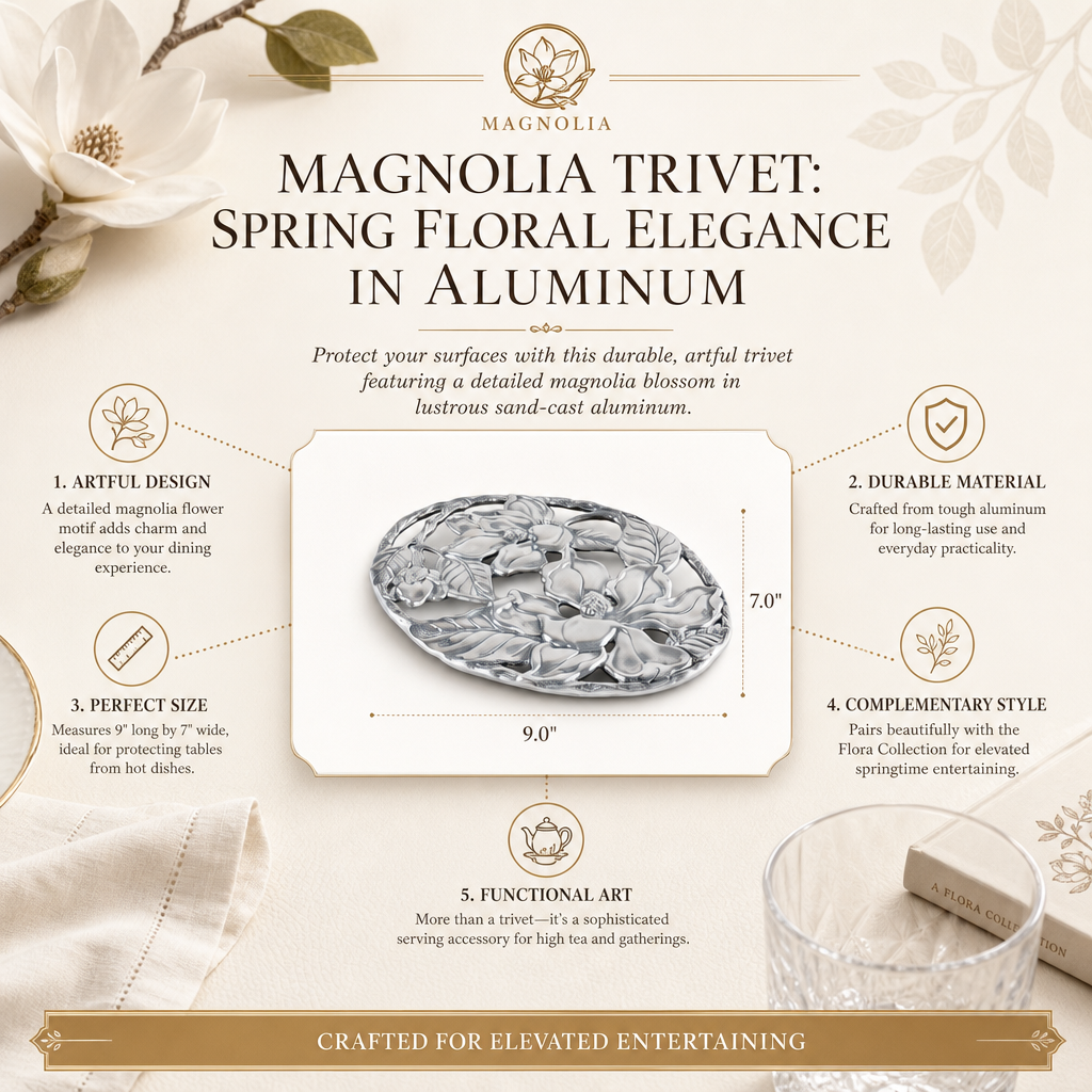 Magnolia Trivet 14
