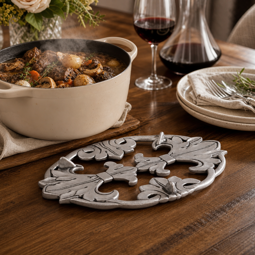 Fleur-De-Lis Trivet 6