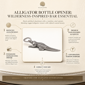 Alligator Bottle Opener 12