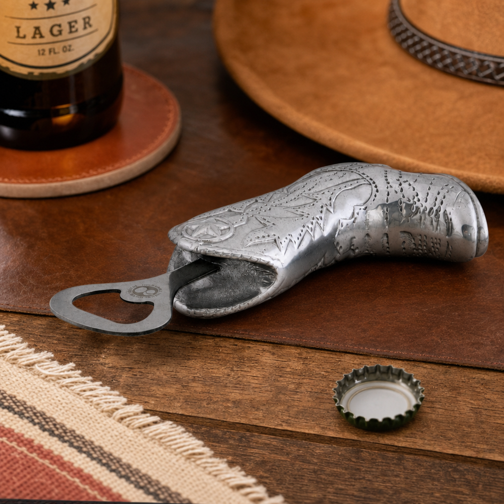 Cowboy Boot Bottle Opener 6