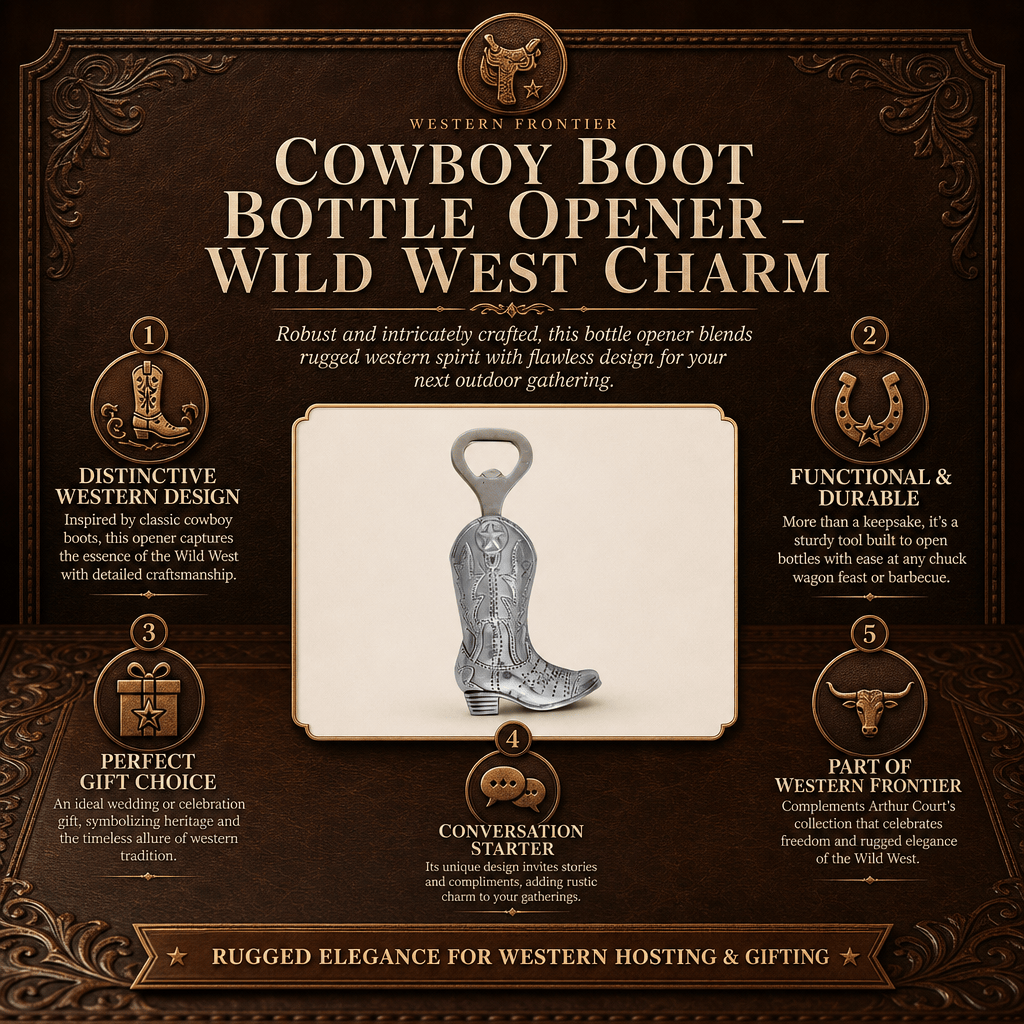 Cowboy Boot Bottle Opener – Wild West Charm