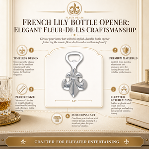 French Lily Bottle Opener 15