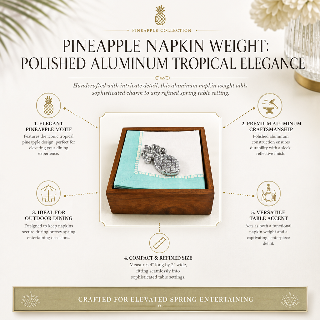 Pineapple Napkin Weight 10