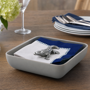 Alligator Napkin Weight 8