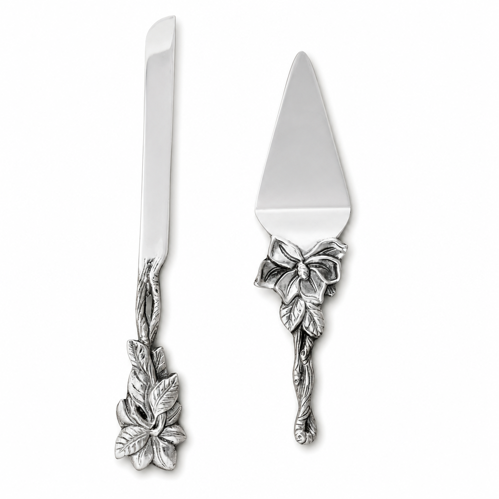 Magnolia Cake Knife and Pie Server 1