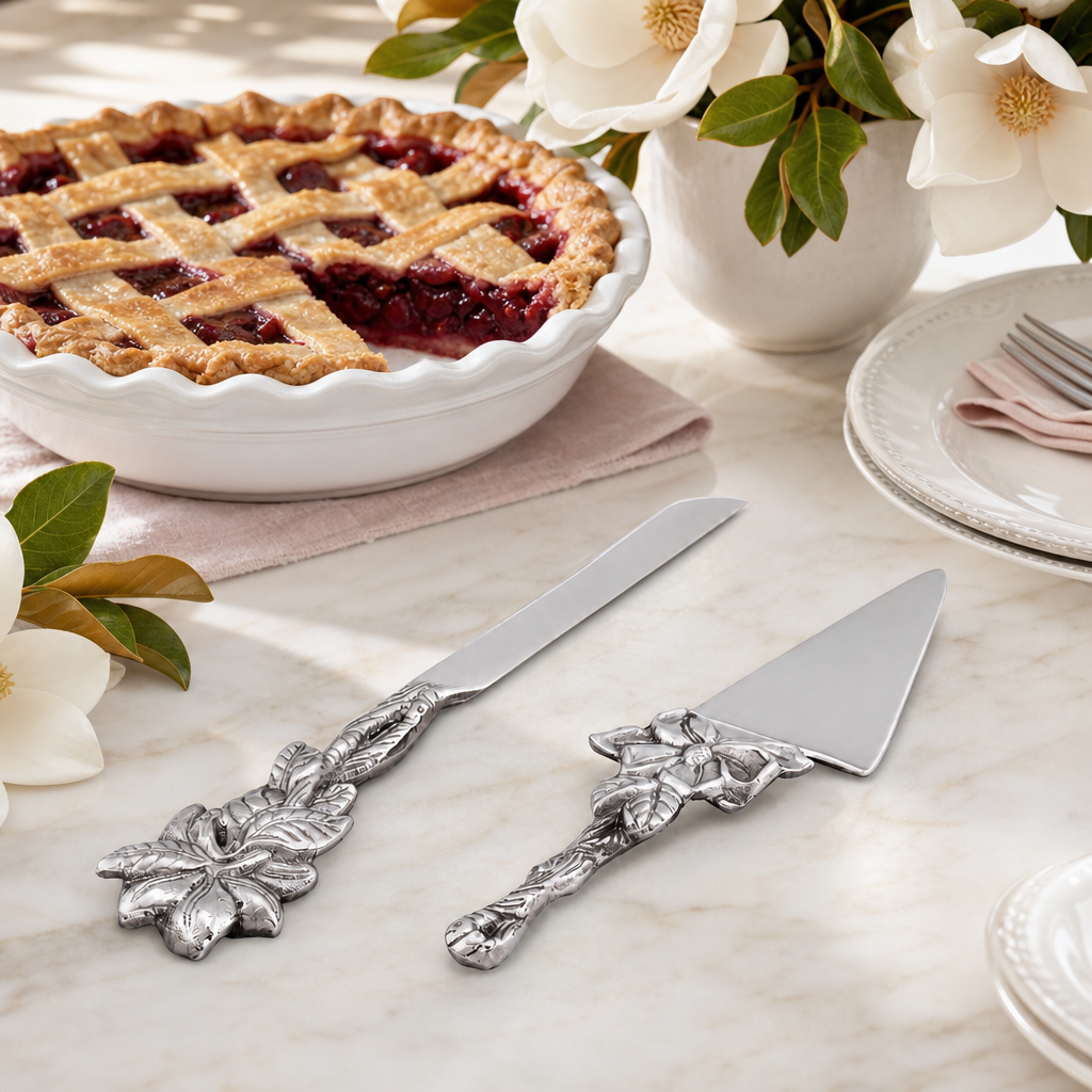 Magnolia Cake Knife and Pie Server 7