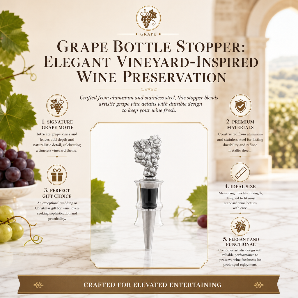 Grape Bottle Stopper 7