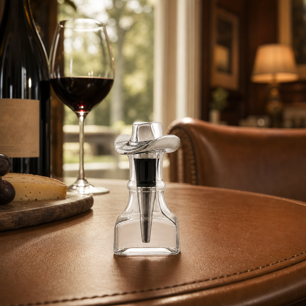 Cowboy Hat Bottle Stopper 5