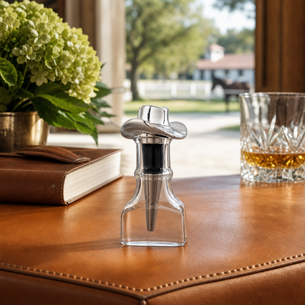 Cowboy Hat Bottle Stopper 6