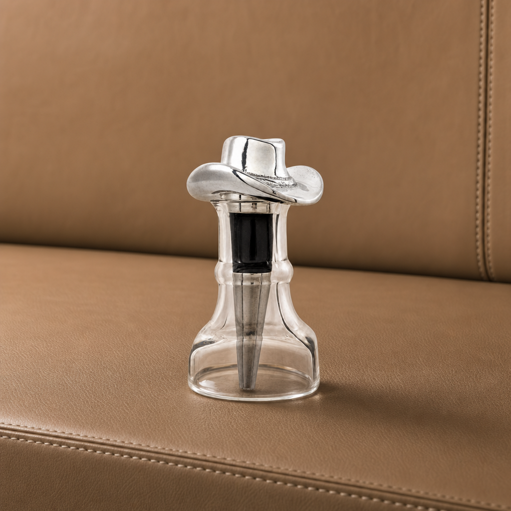 Cowboy Hat Bottle Stopper 3