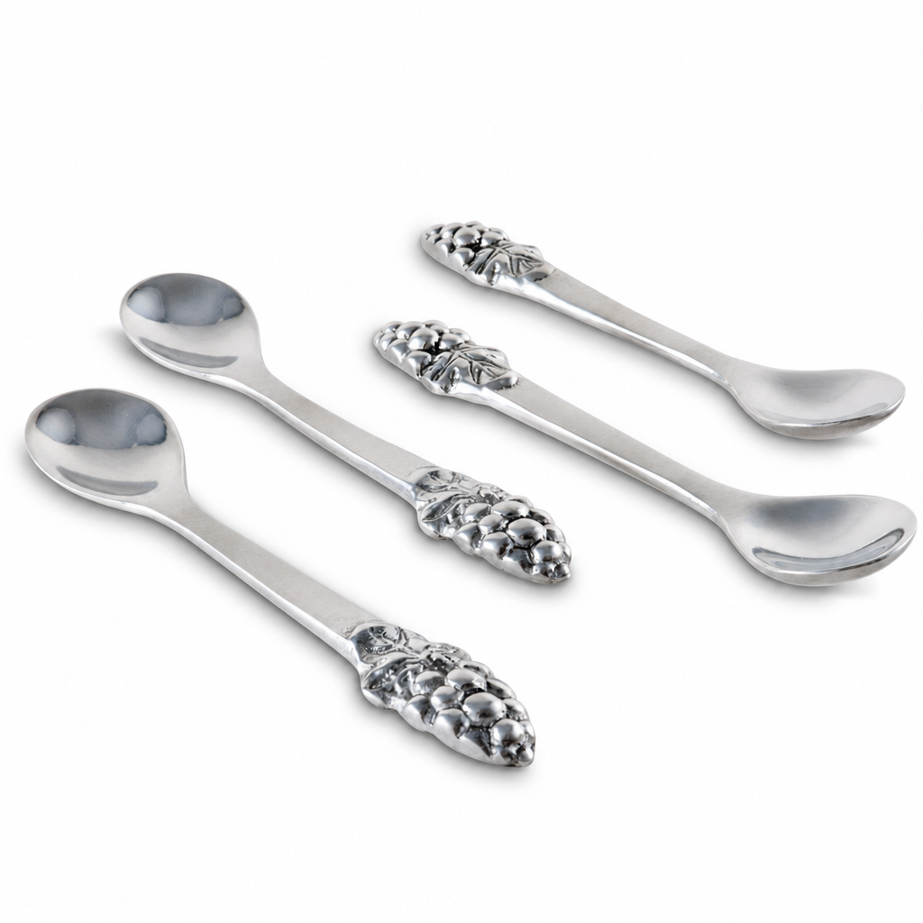 Grape Set/4 Spoons 1